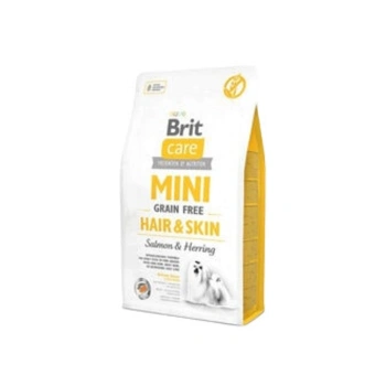 Brit Care Mini Hair Skin Tahılsız Somon Ve Ringa Balıklı Küçük Irk Yetişkin Köpek Maması 2 kg