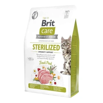 Brit Care Domuz Etli Tahılsız Kısırlaştırılmış Kedi Maması 2 Kg