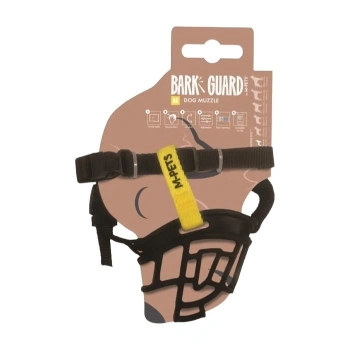 M-Pets Bark Guard Ağızlık Xs Black/yellow