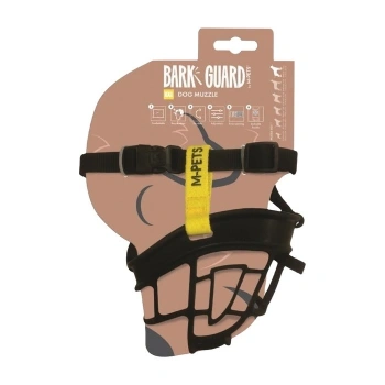M-Pets Bark Guard Ağızlık Xxl Black Yellow