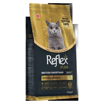 Reflex Plus British Shorthair Yetişkin Kedi Maması 1,5 Kg