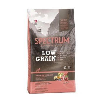 Spectrum Low Grain Kuzu Etli & Yaban Mersinli Mini Ve Küçük Irk Yavru Köpek Maması 2.5 Kg