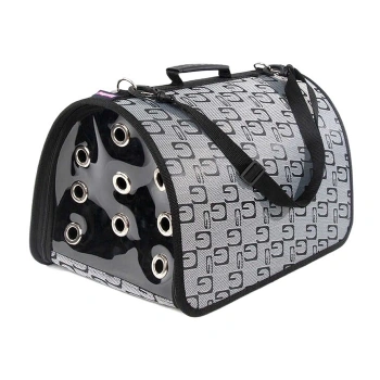 Pet Pretty Fly Bag Kapalı Taşıma Çantası Gri 44X28X28 Cm