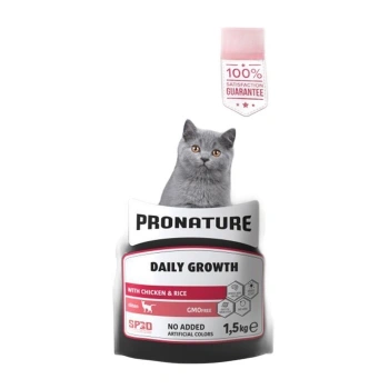 Pronature Tavuklu Ve Pirinçli Yavru Kedi Maması 1.5 Kg