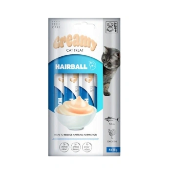 M-Pets Ton Balıklı ve Tavuklu Tüy Yumağı Önleyici Sıvı Kedi Ödül Maması