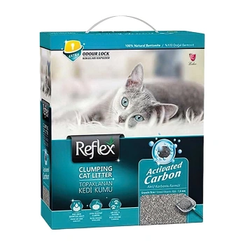 Reflex Aktif Karbonlu Süper Hızlı Topaklanan Kedi Kumu 10 Lt