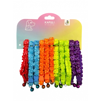 Vetinova Pileli Renkli Boyun Tasması