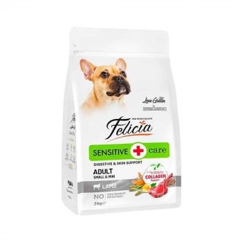 Felicia Düşük Tahıllı Hipoalerjenik Kuzu Etli Küçük Irk Yetişkin Köpek Maması 3 Kg