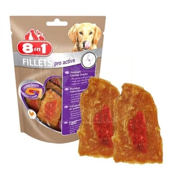 8 In 1 Fillets Pro Active Eklem Sağlığı İçin Köpek Ödül Maması Small 80 Gr