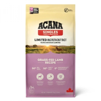 Acana Grass Fed-Lamb Tahılsız Kuzu Etli Yetişkin Köpek Maması 11.4 Kg
