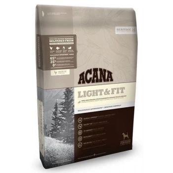 Acana Light-Fit Tahılsız Tavuk ve Balıklı Diyet Yetişkin Köpek Maması 11.4 Kg