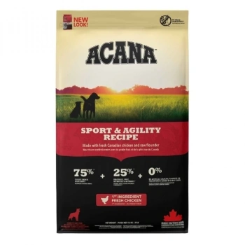 Acana Sport Agility Tavuk ve Balıklı Tahılsız Yetişkin Köpek Maması 11.4 Kg