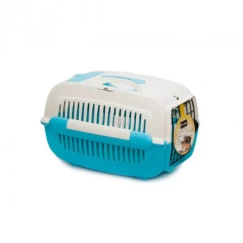 Aquael Comfy Cosmos Küçük Irk Köpek ve Kedi Taşıma Çantası Mavi Small 48x33x32.5 Cm