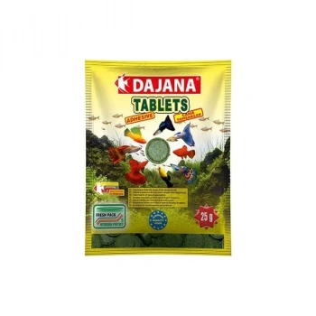 Dajana Tablets Adhesive Akvaryum Balık Yemi 80 Ml 25 Gr