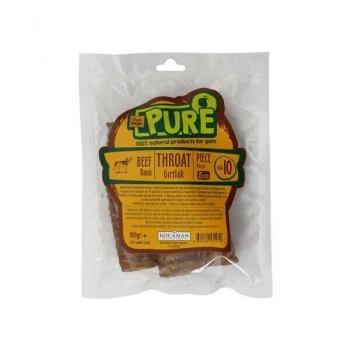 Delibon Kurutulmuş Parça Dana Gırtlak Köpek Ödül Maması 15 Cm 100 Gr