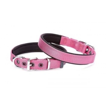 Doggie Comfort Dokuma Köpek Boyun Tasması Medium Mor 2x20-35 Cm