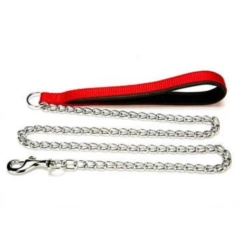 Doggie Comfort Dokuma Köpek Gezdirme Tasması Medium Kırmızı 2.5x110 Cm