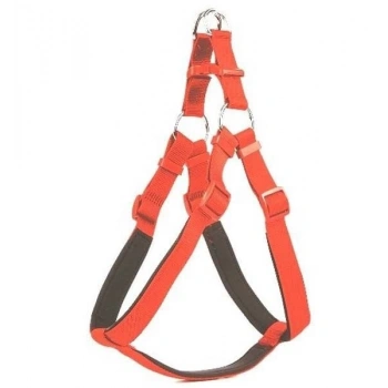 Doggie Comfort Dokuma Ronin Köpek Göğüs Tasması Xlarge Kırmızı 2.5x65-75 Cm