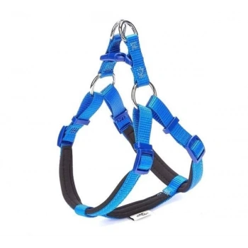 Doggie Comfort Dokuma Ronin Köpek Göğüs Tasması Xsmall Mavi 1.5x35-45 Cm