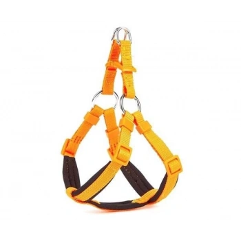 Doggie Comfort Dokuma Ronin Köpek Göğüs Tasması Xxsmall Turuncu 1x30-35 Cm