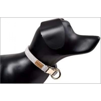 Dubex G-Dog Köpek Boyun Tasması Açık Gri Small 15 Mm 19-30 Cm