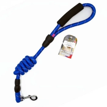 Euro Dog Reflektörlü Köpek Uzatma Tasması Mavi 14 Mm 120 Cm