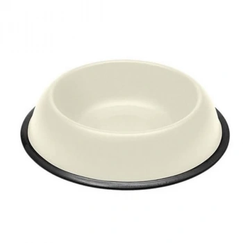 Ferplast Mıra Kc 72 Kaymaz Tabanlı Plastik Köpek Mama ve Su Kabı Beyaz 500 Ml