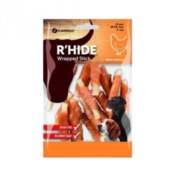 Filamingo Tavuklu Burgu Glutensiz Köpek Ödül Maması 6 Cm 100 Gr