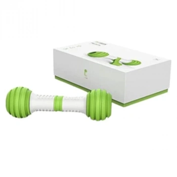 Gigwi Kemik Şeklinde Hareketli Plastik Köpek Oyuncağı 20.7 Cm Beyaz/Yeşil