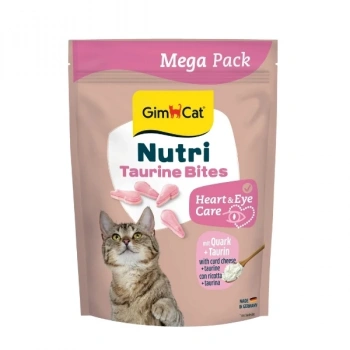Gimcat Nutri Taurinli ve Lor Peynirli Kalp ve Göz Bakımı Destekleyici Kedi Ödül Maması 425 Gr