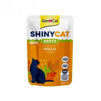 Gimcat Shinycat Sos İçinde Tavuklu Pouch Yetişkin Konserve Kedi Maması 70 Gr