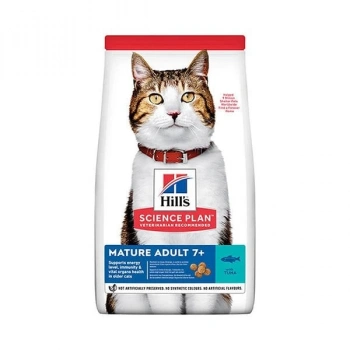 Hills Mature +7 Ton Balıklı Yaşlı Kedi Maması 1.5 Kg