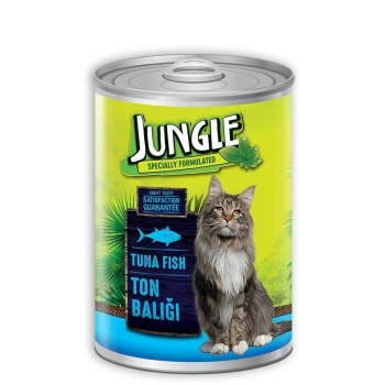 Jungle Ton Balıklı Konserve Kedi Maması 415 Gr