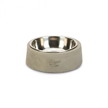 Karlie Beton Kedi ve Köpek Mama Kabı 160 Ml 12.5x12.5x4 Cm