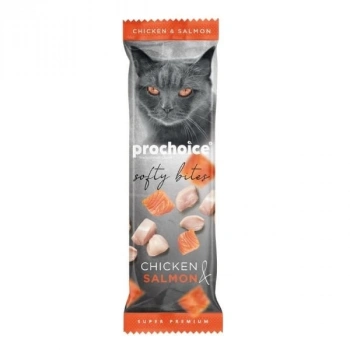 Pro Choice Softy Bites Tavuklu ve Somonlu Yumuşak Kedi Ödül Maması 10 Gr