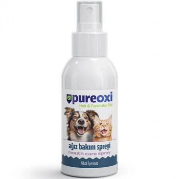 Pureoxi Kedi Köpek Ağız Bakım Spreyi 100 ml