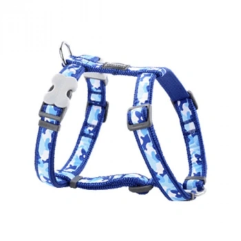 Red Dingo Kamuflaj Köpek Göğüs Tasması Lacivert Xlarge 25 Mm
