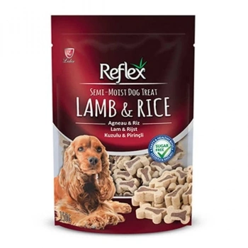 Reflex Kuzu ve Pirinçli Yarı Yumuşak Köpek Ödül Maması 150 Gr