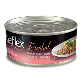 Reflex Plus Ton Balık ve Somonlu Yavru Konserve Kedi Maması 70 Gr