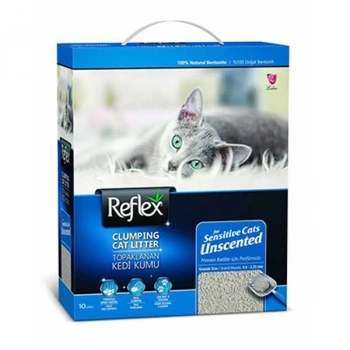 Reflex Sensitive Kokusuz Bentonit Doğal Kedi Kumu 10 Lt
