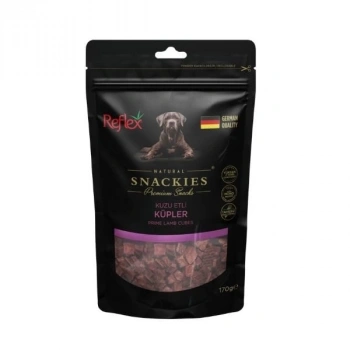Reflex Snackies Natural Kuzu Etli Küp Tahılsız Köpek Ödül Maması 170 Gr