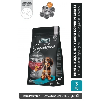 Signature Kuzulu Küçük Irk Yavru Köpek Maması 3 Kg