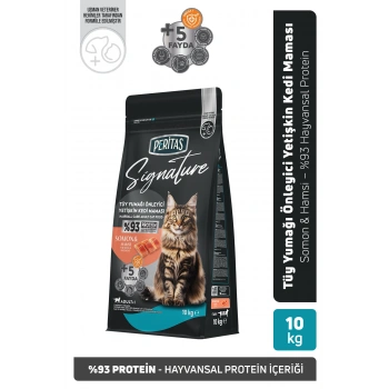 Signature Somonlu Yetişkin Kedi Maması 10 Kg