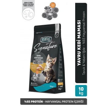 Signature Tavuklu Yavru Kedi Maması 10 Kg