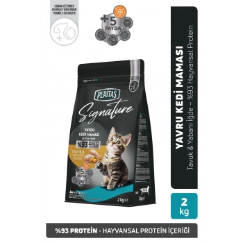 Signature Tavuklu Yavru Kedi Maması 2 Kg