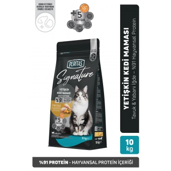 Signature Tavuklu Yetişkin Kedi Maması 10 Kg