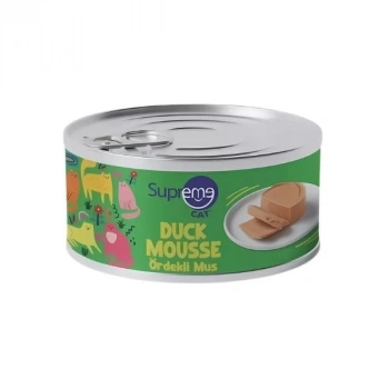 Supreme Cat Püre Ördekli Yetişkin Konserve Kedi Maması 85 Gr