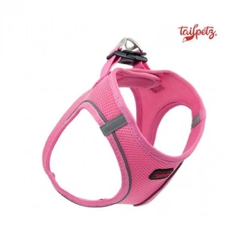 Tailpetz Air Mesh Köpek Göğüs Tasması (3XS) Pembe