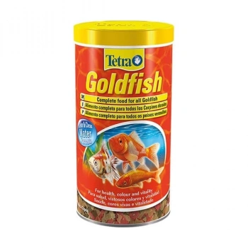 Tetra Goldfish Akvaryum Japon Balık Yemi 1 Lt