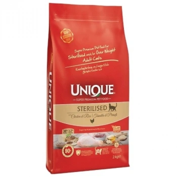 Unique Tavuk Etli Kısırlaştırılmış Yetişkin Kedi Maması 2 Kg